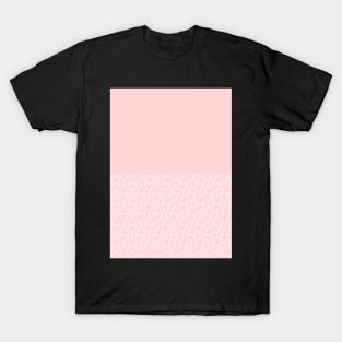 Geo Lines (Pink & White) T-Shirt